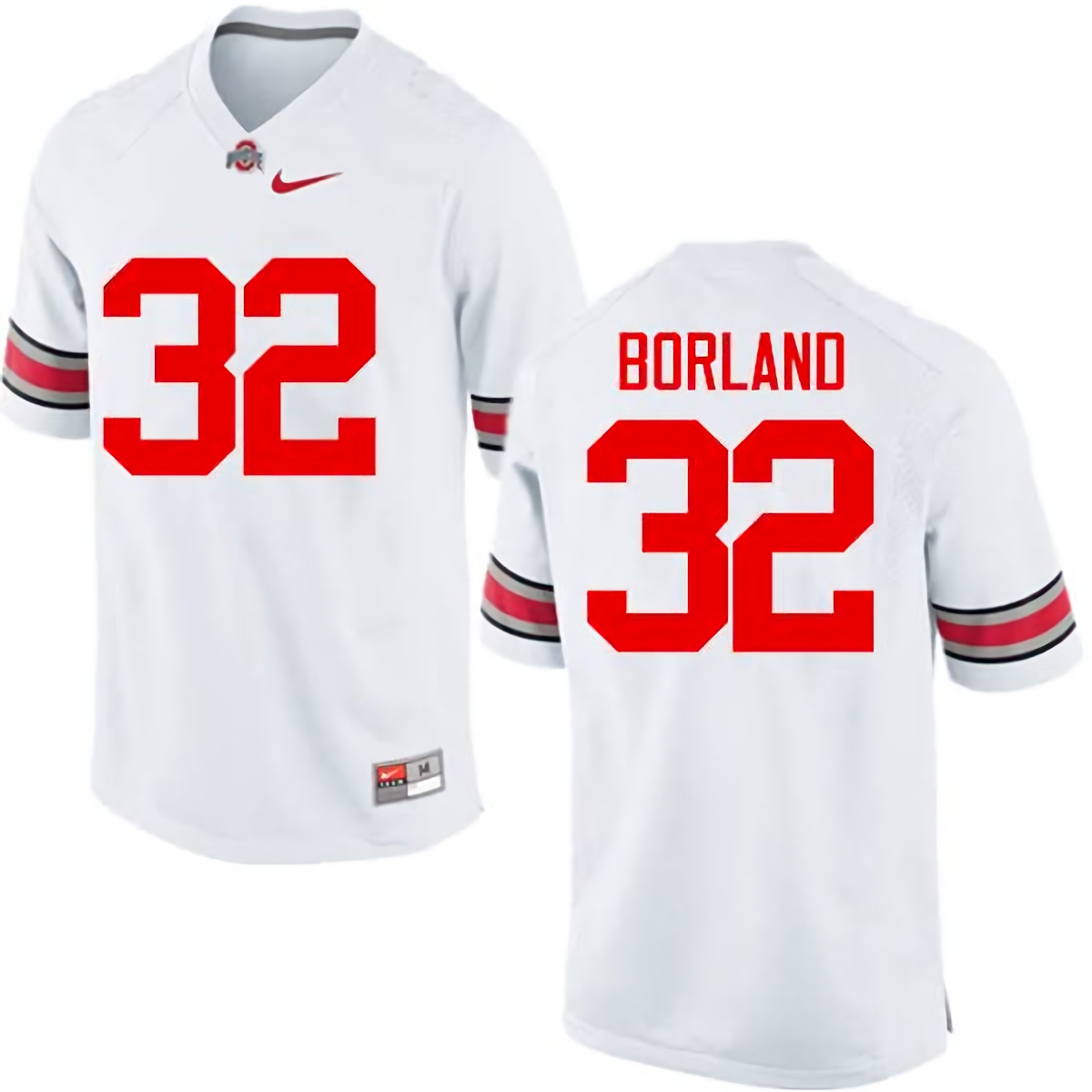 Tuf Borland Ohio State Buckeyes Men's NCAA #32 Nike White College Stitched Football Jersey IGG3656IS
